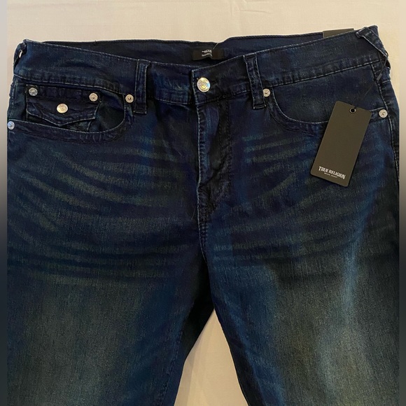 NEW True Religion Geno Flap Relaxed Slim
Jeans 36 40X33 - Picture 2 of 9
